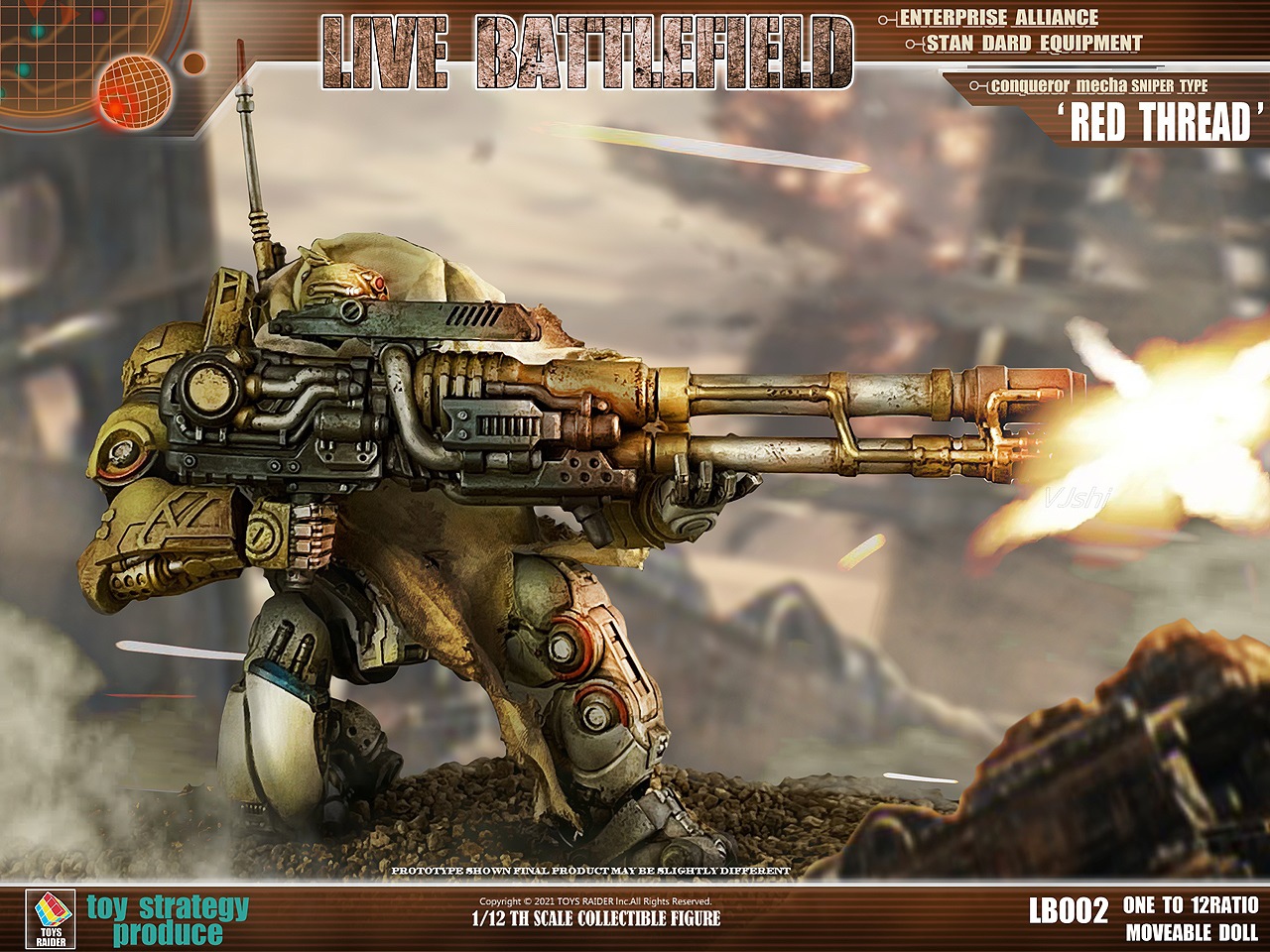 LIVE BATTLEFIELD - CONQUEROR MECHA 1/12