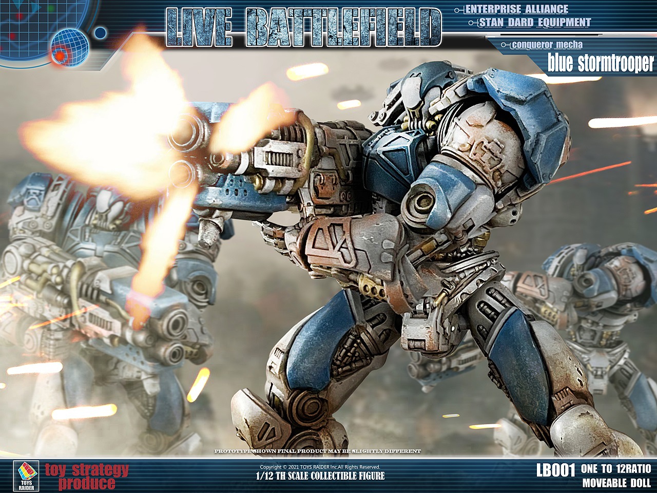 LIVE BATTLEFIELD - CONQUEROR MECHA 1/12
