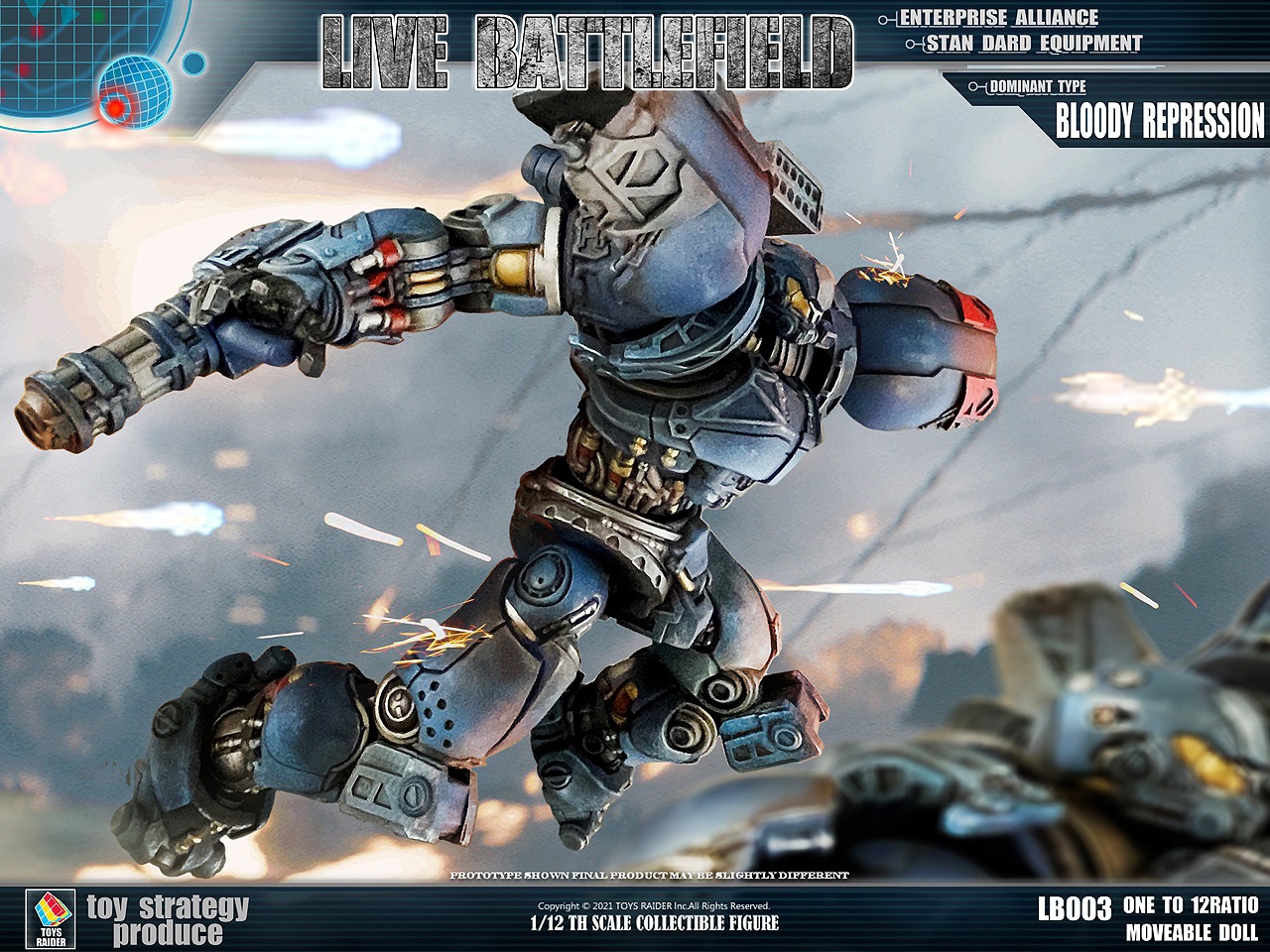 LIVE BATTLEFIELD - CONQUEROR MECHA 1/12