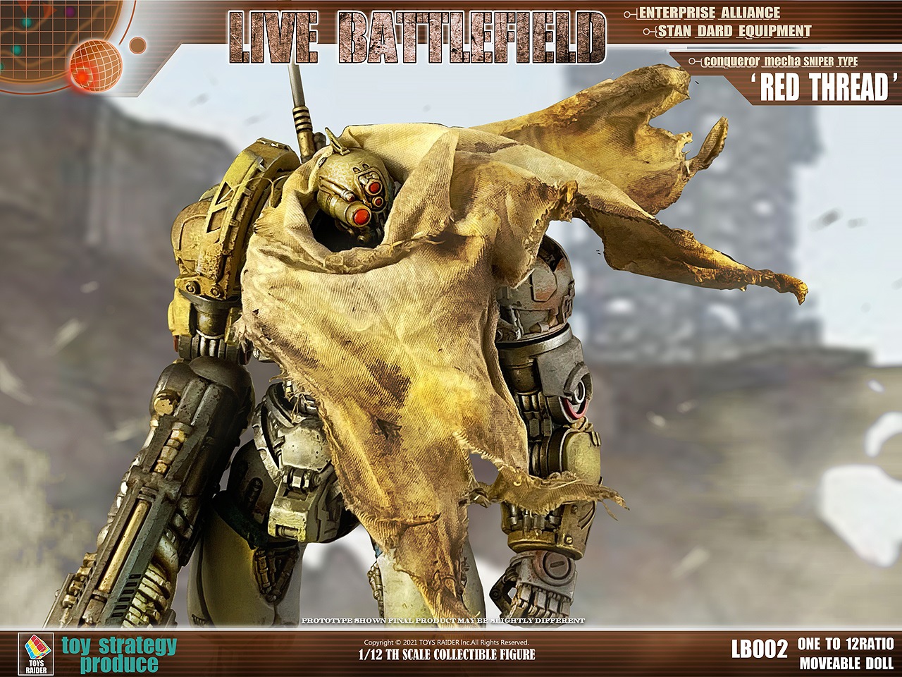 LIVE BATTLEFIELD - CONQUEROR MECHA 1/12