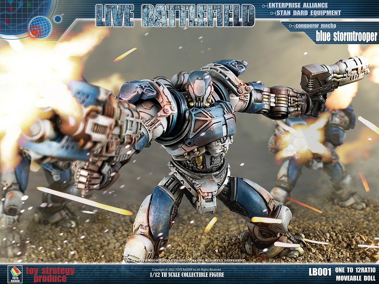 LIVE BATTLEFIELD - CONQUEROR MECHA 1/12
