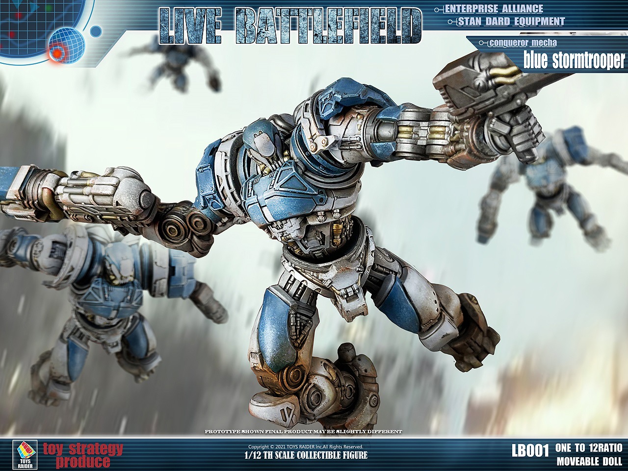 LIVE BATTLEFIELD - CONQUEROR MECHA 1/12