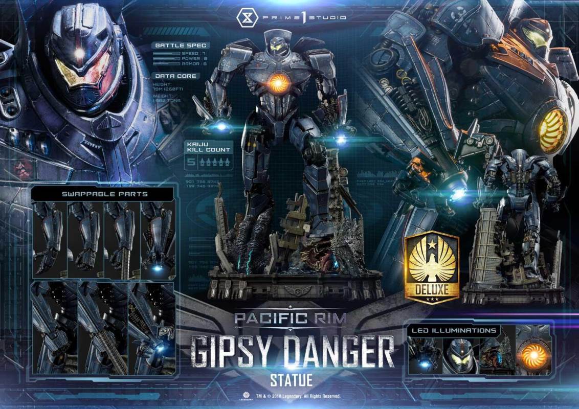 Pacific Rim (Film) Gipsy Danger Deluxe Version