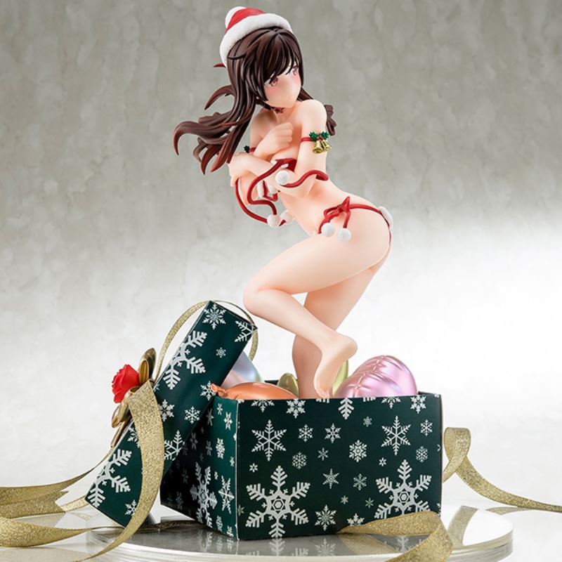 Rent-A-Girlfriend - Chizuru Mizuhara -in a Santa Claus bikini from fluffy figure- 1/6