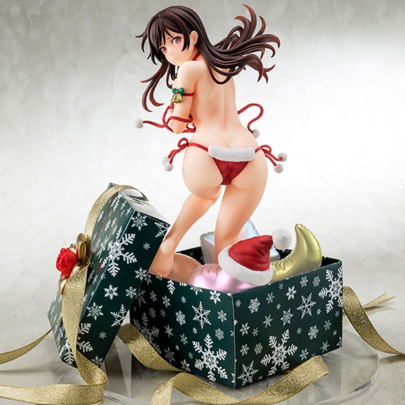 Rent-A-Girlfriend - Chizuru Mizuhara -in a Santa Claus bikini from fluffy figure- 1/6