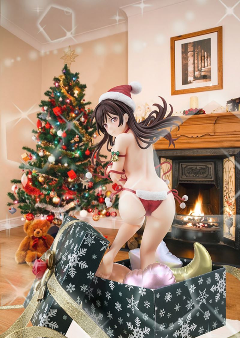 Rent-A-Girlfriend - Chizuru Mizuhara -in a Santa Claus bikini from fluffy figure- 1/6