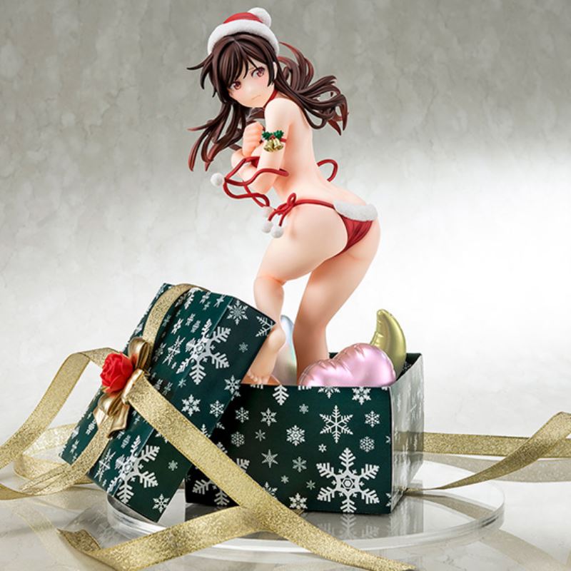 Rent-A-Girlfriend - Chizuru Mizuhara -in a Santa Claus bikini from fluffy figure- 1/6