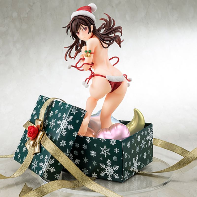 Rent-A-Girlfriend - Chizuru Mizuhara -in a Santa Claus bikini from fluffy figure- 1/6