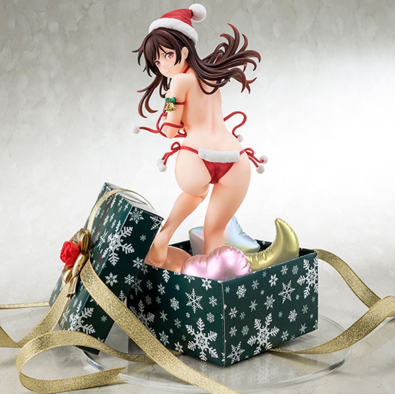 Rent-A-Girlfriend - Chizuru Mizuhara -in a Santa Claus bikini from fluffy figure- 1/6