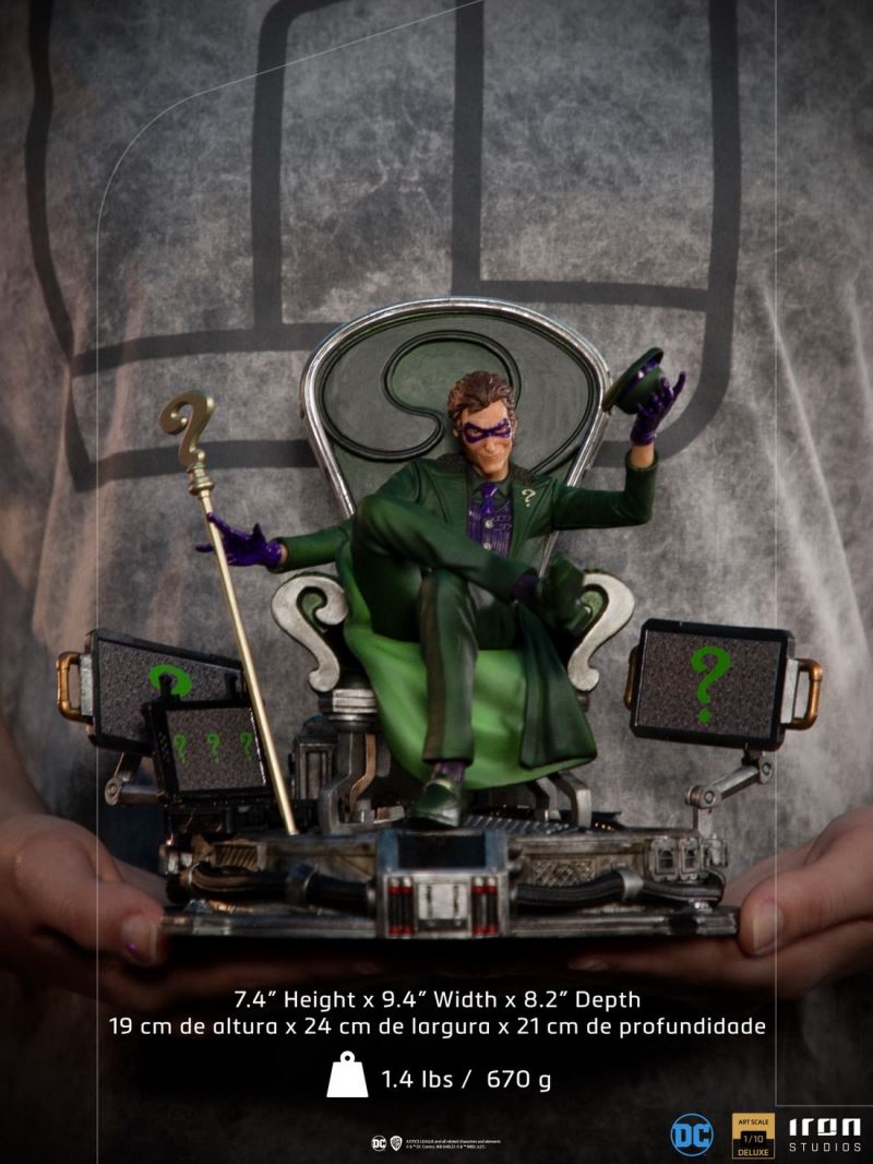 The Riddler Deluxe - DC Comics Series #7 - Art Scale 1/10