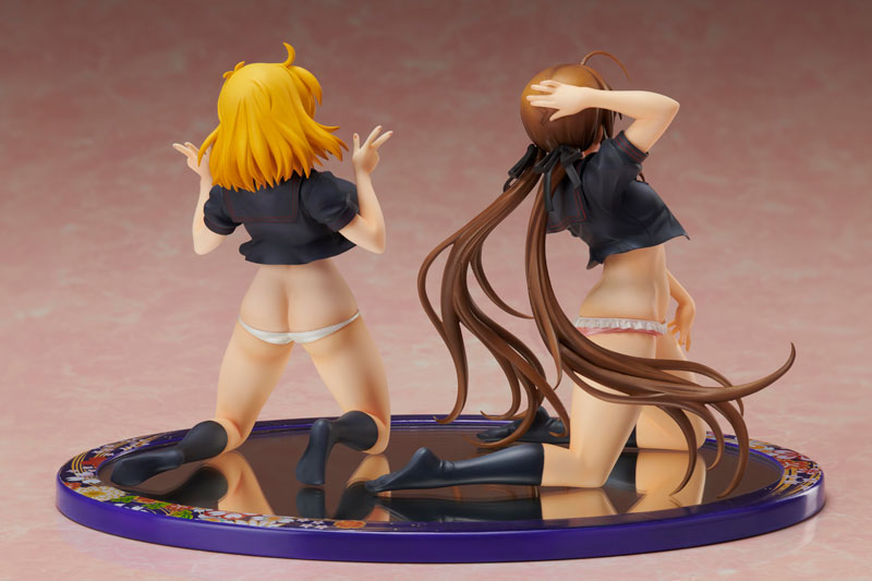Senran Kagura NEW WAVE G Burst Reproduction Edition Ryobi x Ryona Bare Body Sailor Uniform Ver. Set 1/10