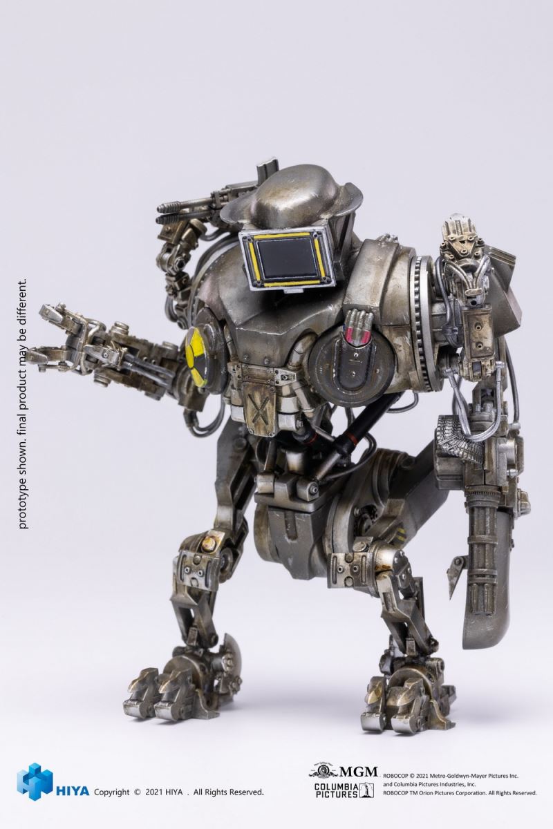 HIYA Extreme Mini Series 1/18 RoboCop 2 Battle Damaged Mechanical Kahn Ultra