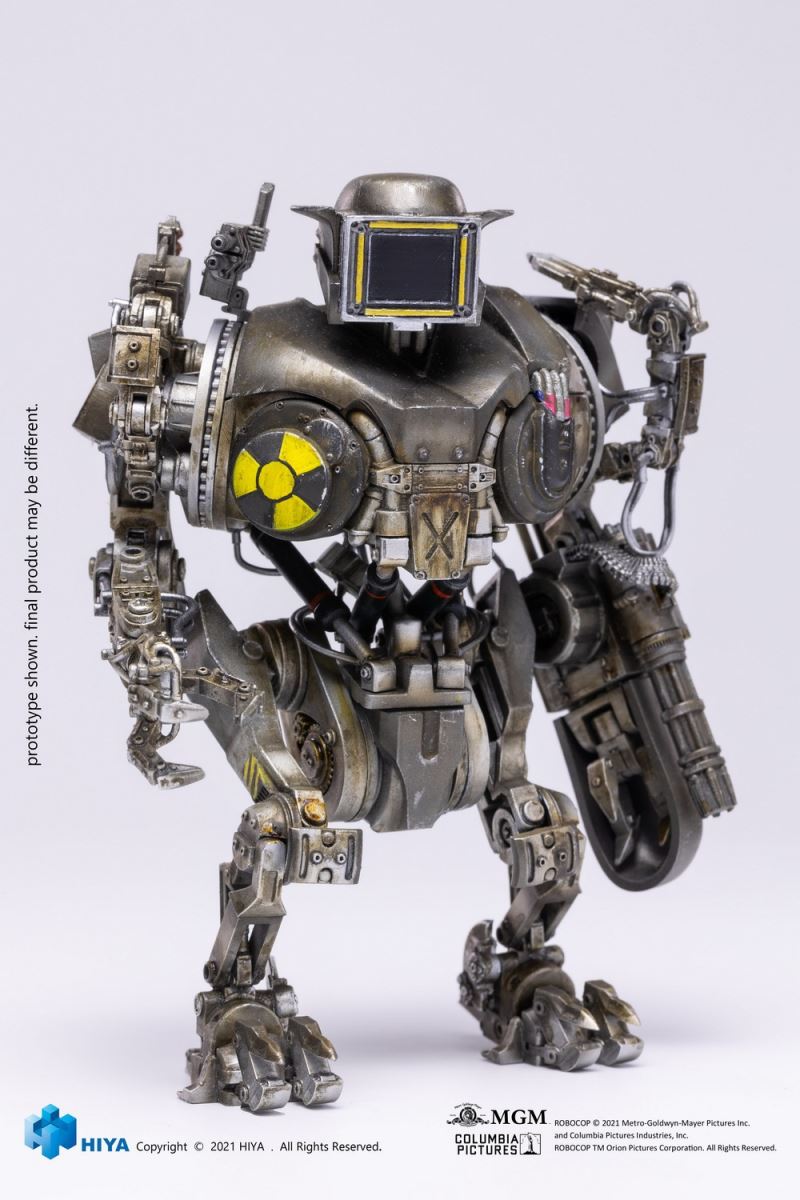 HIYA Extreme Mini Series 1/18 RoboCop 2 Battle Damaged Mechanical Kahn Ultra