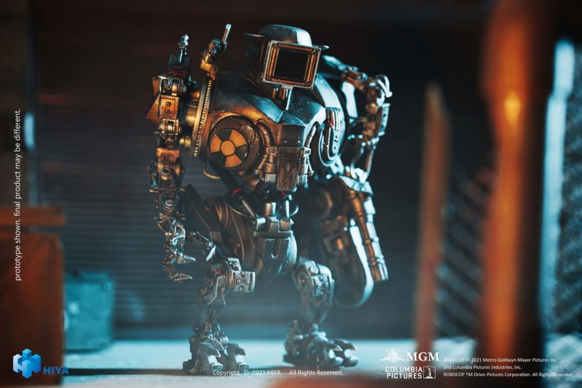 HIYA Extreme Mini Series 1/18 RoboCop 2 Battle Damaged Mechanical Kahn Ultra