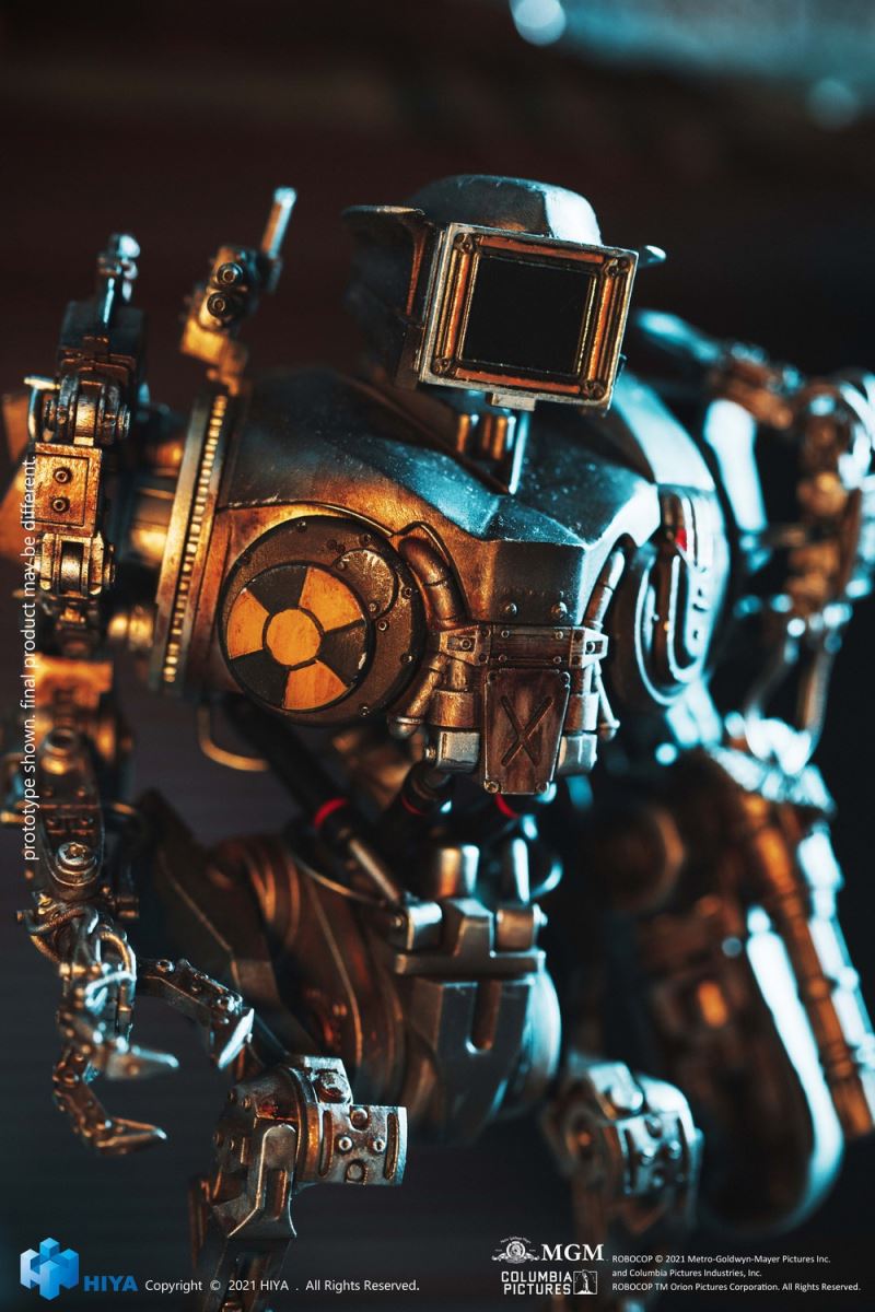 HIYA Extreme Mini Series 1/18 RoboCop 2 Battle Damaged Mechanical Kahn Ultra