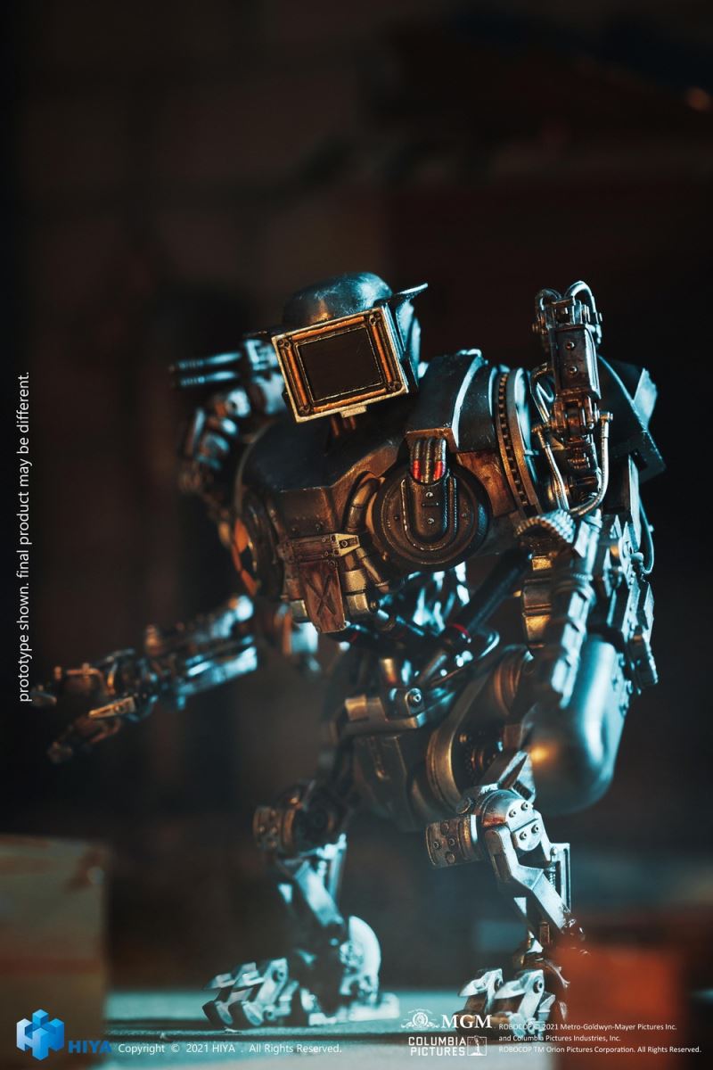 HIYA Extreme Mini Series 1/18 RoboCop 2 Battle Damaged Mechanical Kahn Ultra