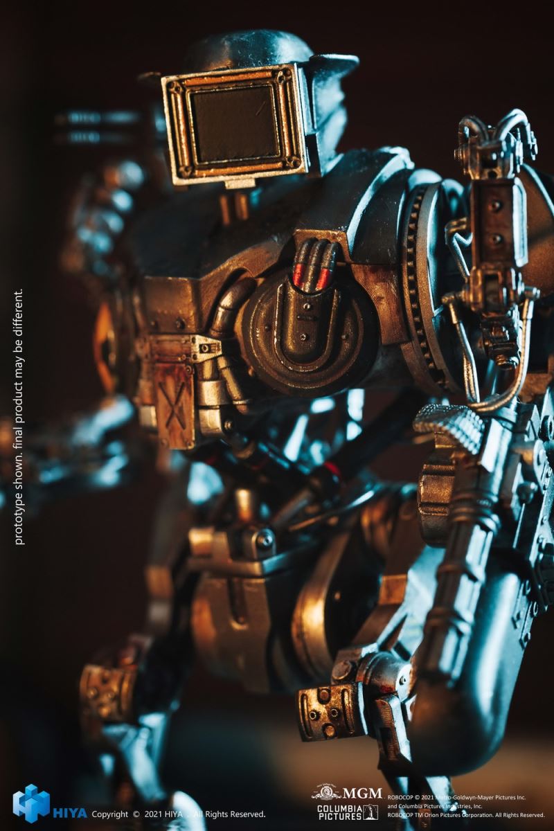HIYA Extreme Mini Series 1/18 RoboCop 2 Battle Damaged Mechanical Kahn Ultra