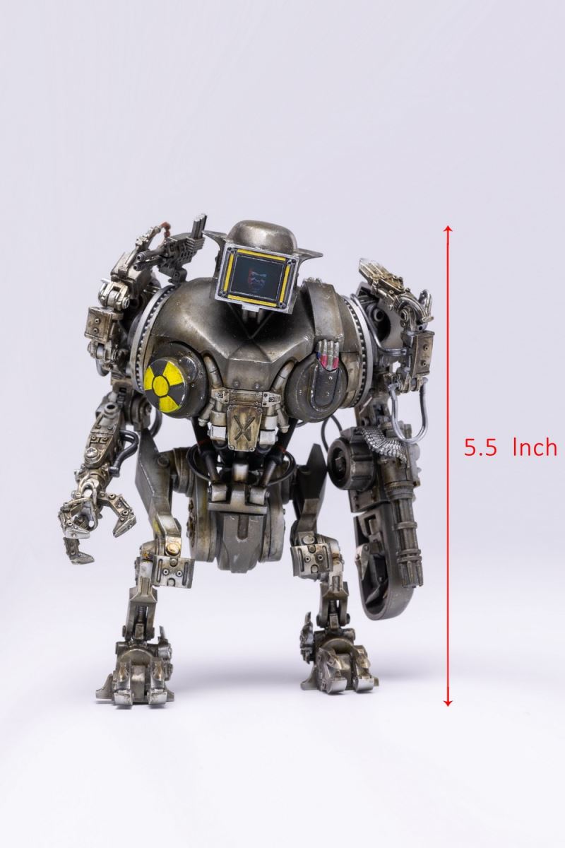 HIYA Extreme Mini Series 1/18 RoboCop 2 Battle Damaged Mechanical Kahn Ultra