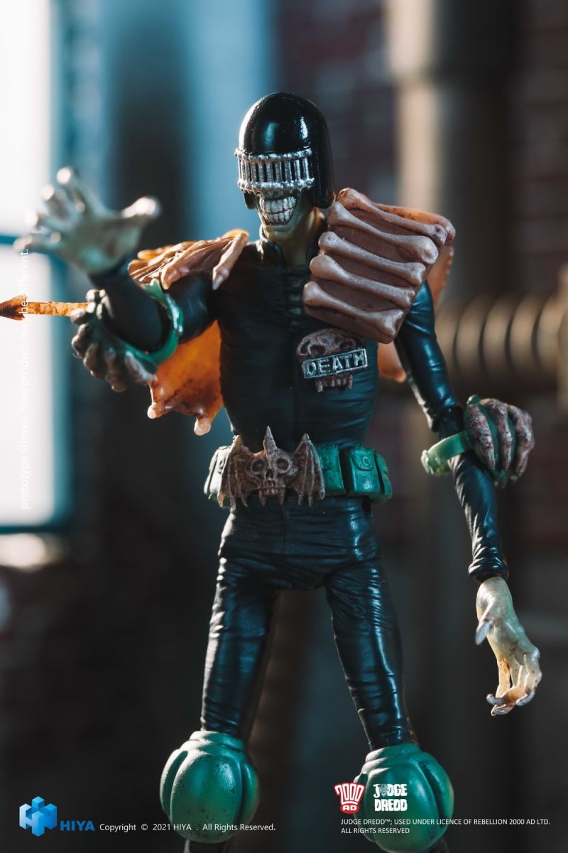 HIYA Extreme Mini Series Judge Death 1/18