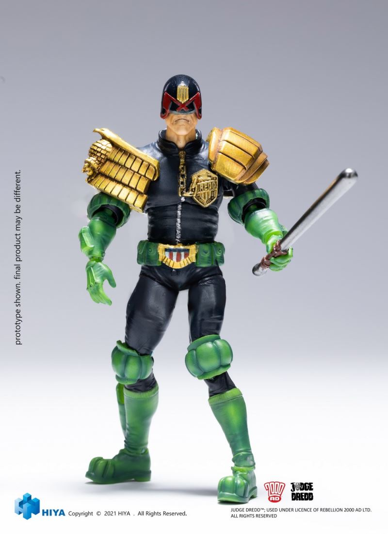 HIYA Extreme Mini Series Judge Dredd 1/18    