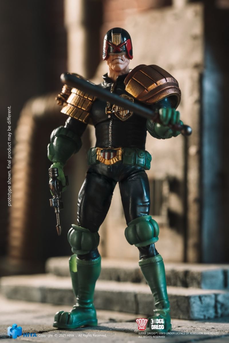 HIYA Extreme Mini Series Judge Dredd 1/18    