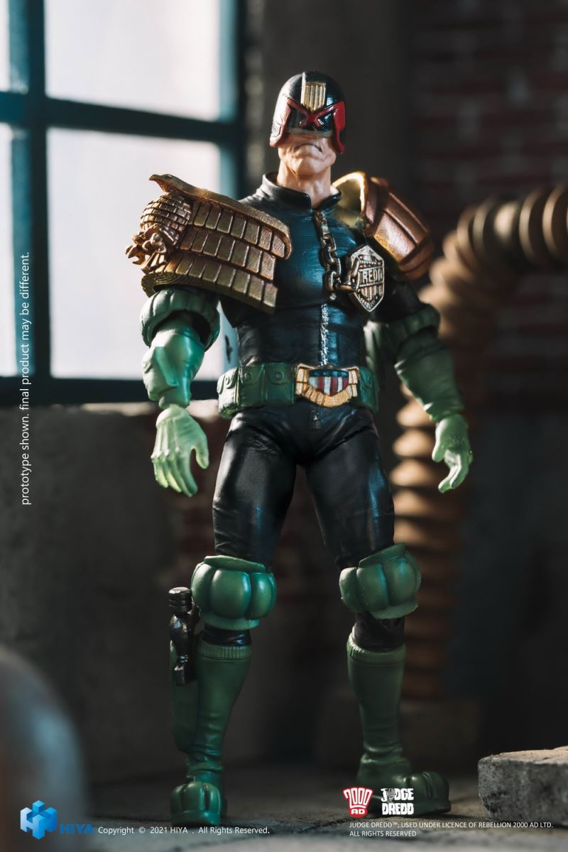 HIYA Extreme Mini Series Judge Dredd 1/18    