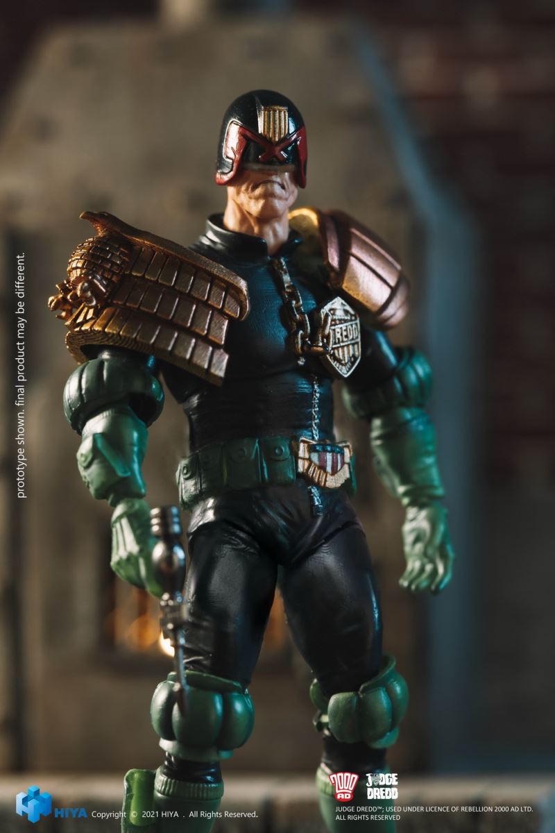 HIYA Extreme Mini Series Judge Dredd 1/18    