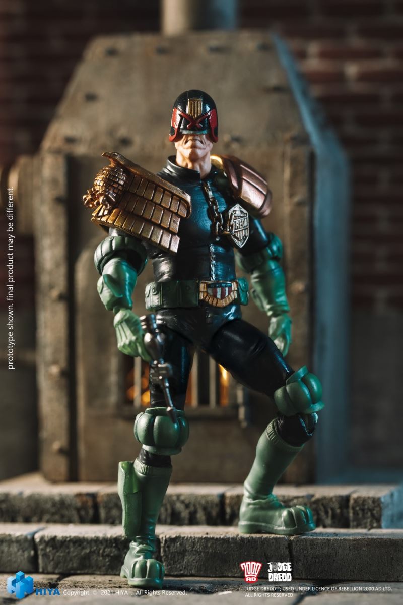 HIYA Extreme Mini Series Judge Dredd 1/18    
