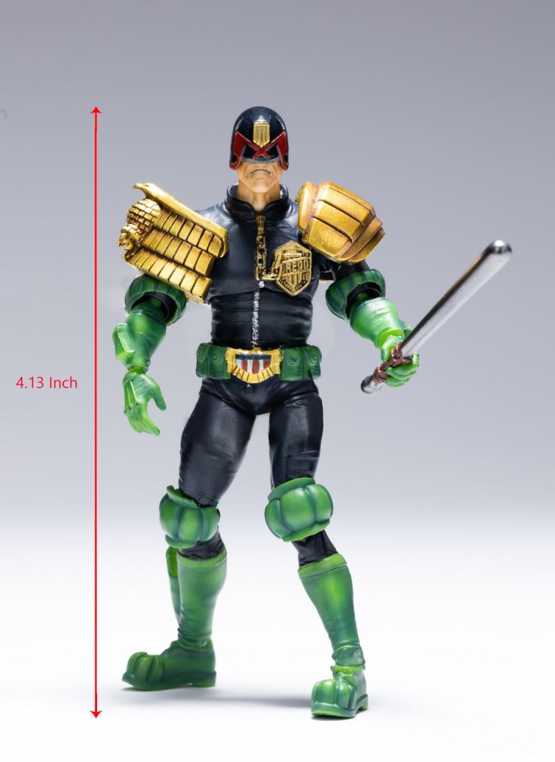 HIYA Extreme Mini Series Judge Dredd 1/18    