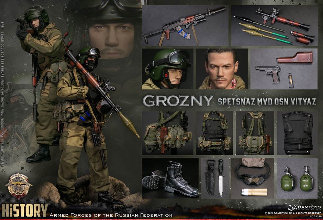 Special Forces of Russian Inner Guard Warriors-Grozny 1/6
