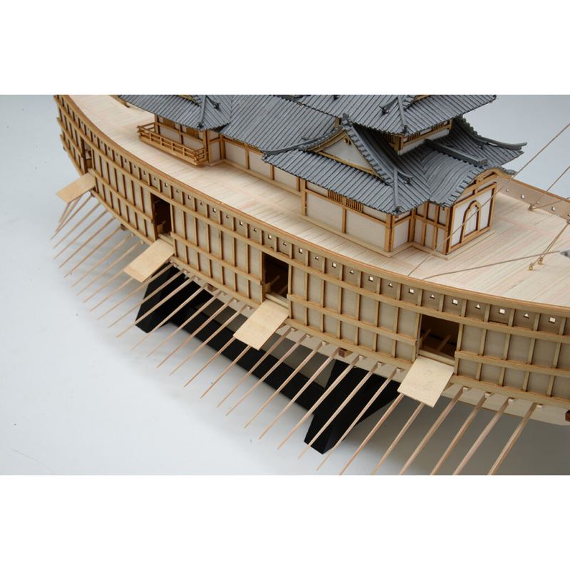 Atakebune Wooden Model Assembly Kit 1/100