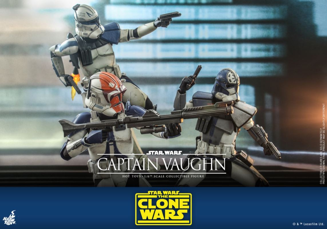 Star Wars: The Clone Wars Captain Vaughn
