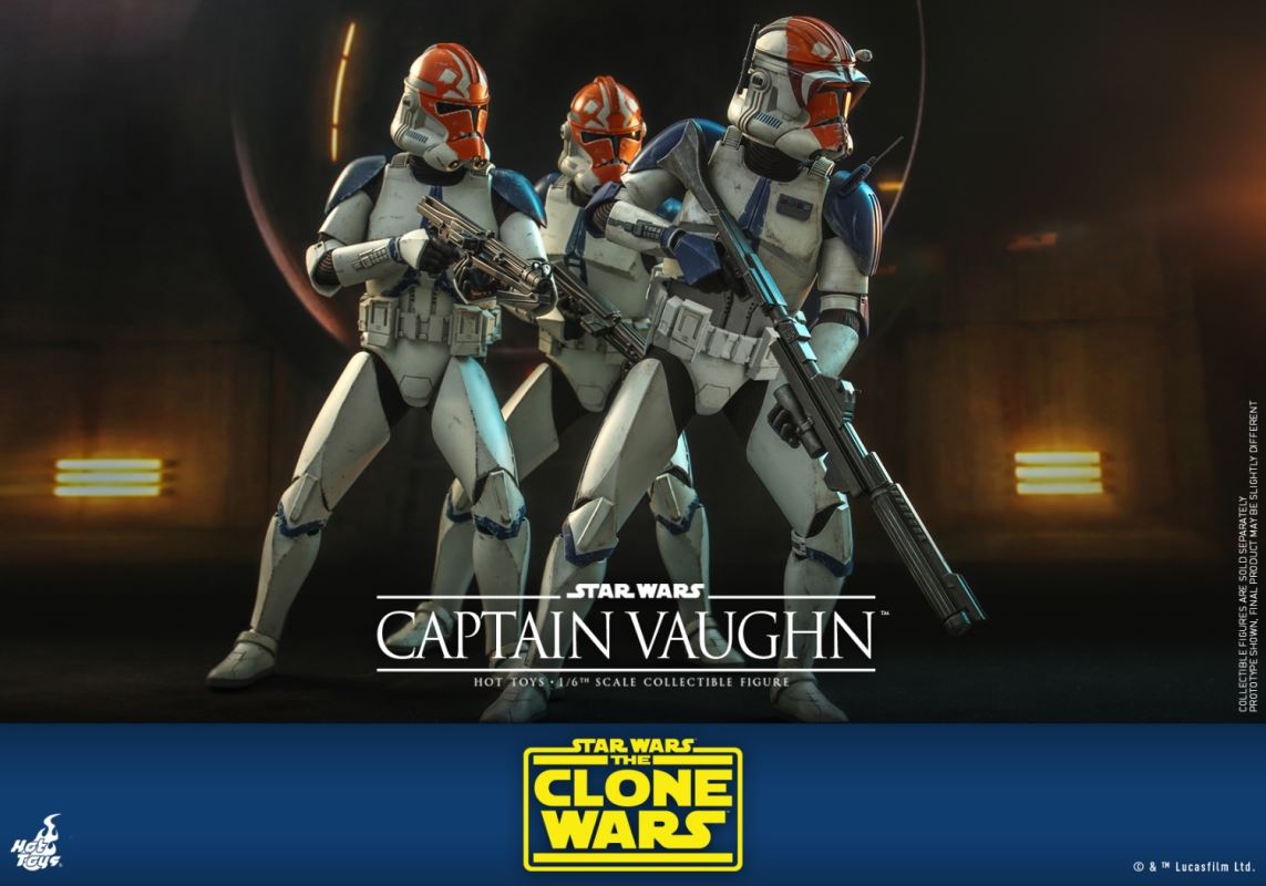 Star Wars: The Clone Wars Captain Vaughn