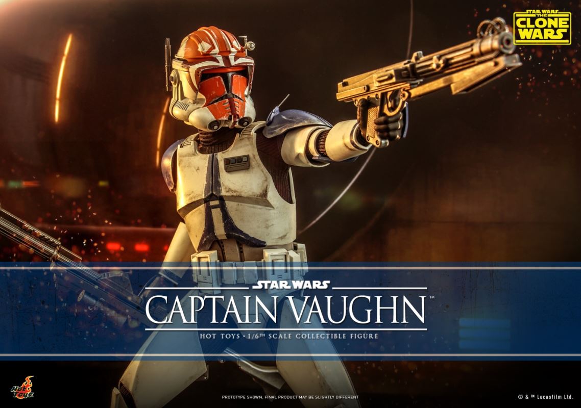 Star Wars: The Clone Wars Captain Vaughn