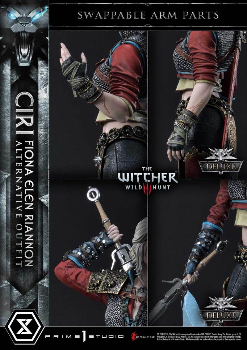 The Witcher 3: Wild Hunt Ciri Fiona Elen Riannon Alternative Outfit DX Version
