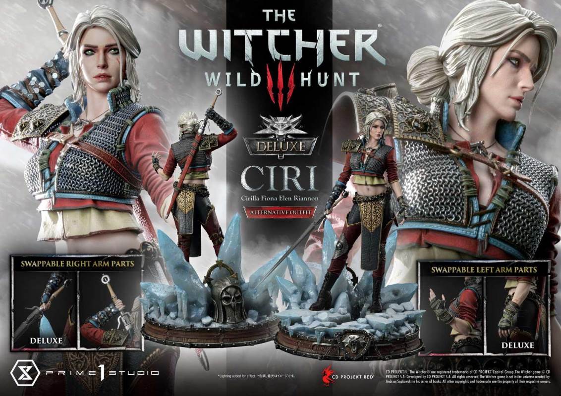 The Witcher 3: Wild Hunt Ciri Fiona Elen Riannon Alternative Outfit DX Version
