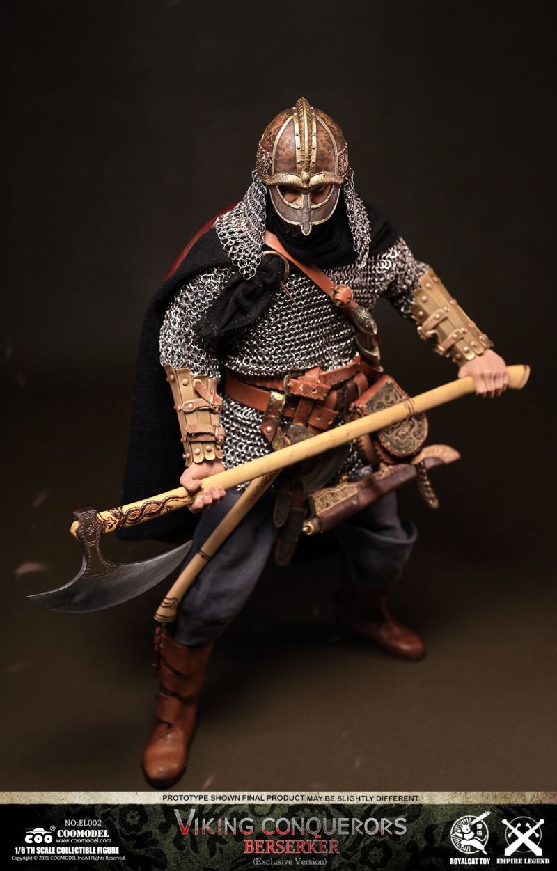 Legend of the Empire - Viking Conqueror-Warrior, Berserker, Lord #EL001/EL002/EL003