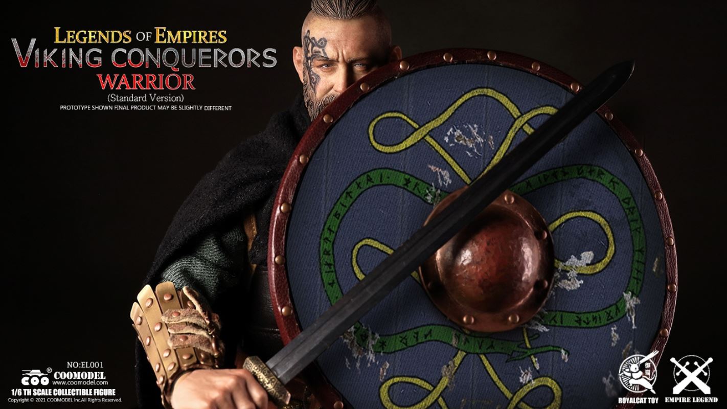 Legend of the Empire - Viking Conqueror-Warrior, Berserker, Lord #EL001/EL002/EL003