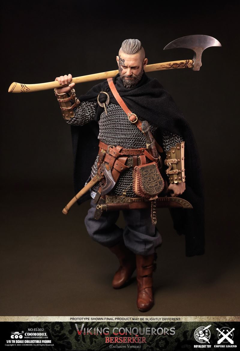 Legend of the Empire - Viking Conqueror-Warrior, Berserker, Lord #EL001/EL002/EL003