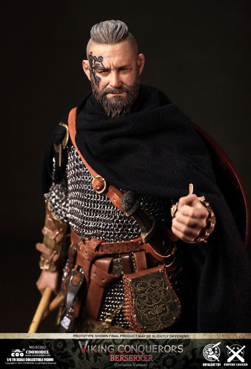 Legend of the Empire - Viking Conqueror-Warrior, Berserker, Lord #EL001/EL002/EL003