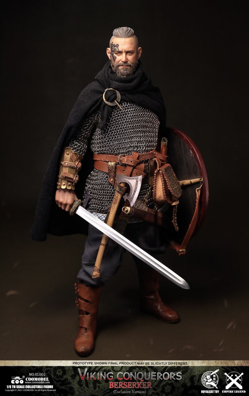 Legend of the Empire - Viking Conqueror-Warrior, Berserker, Lord #EL001/EL002/EL003