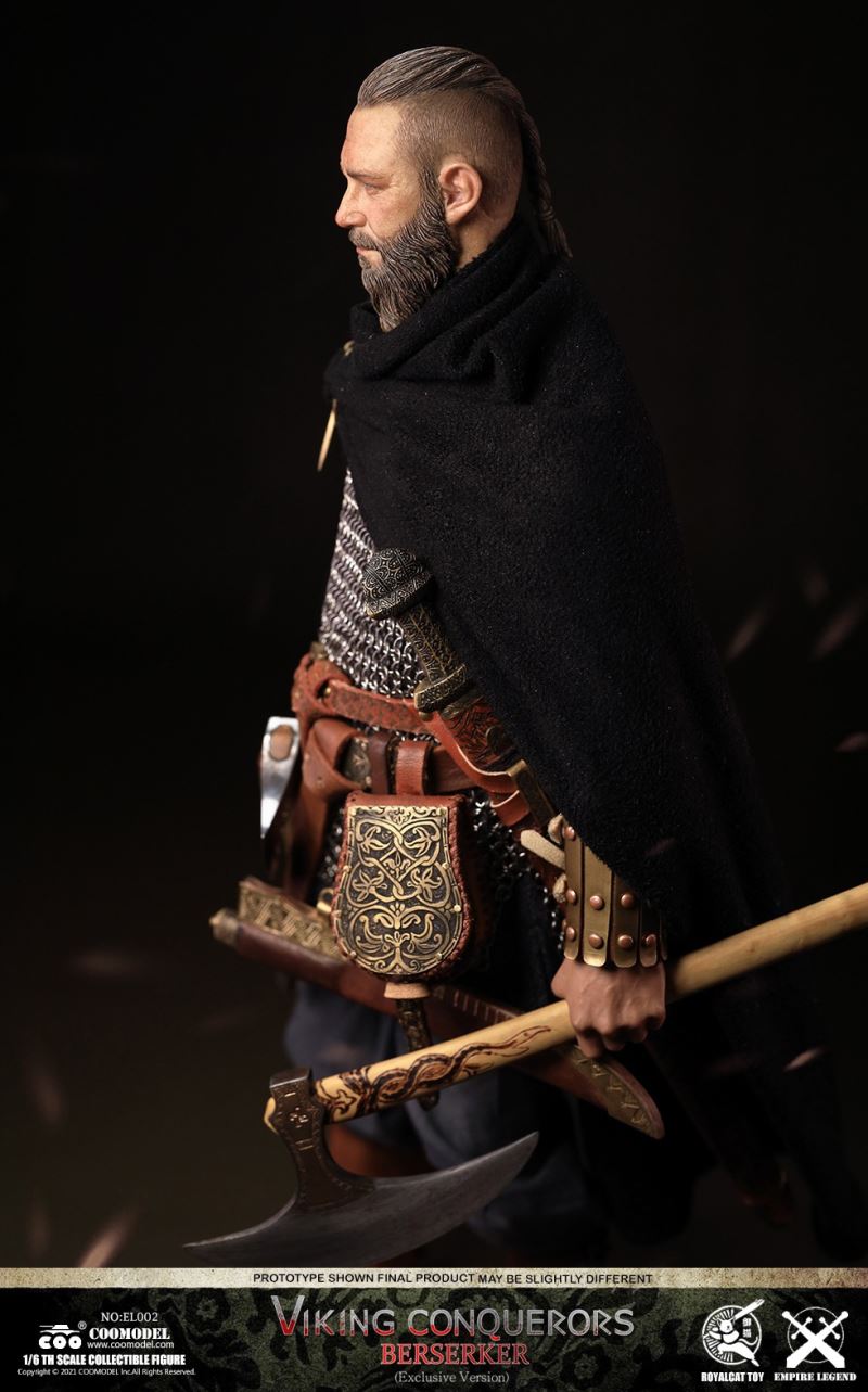 Legend of the Empire - Viking Conqueror-Warrior, Berserker, Lord #EL001/EL002/EL003