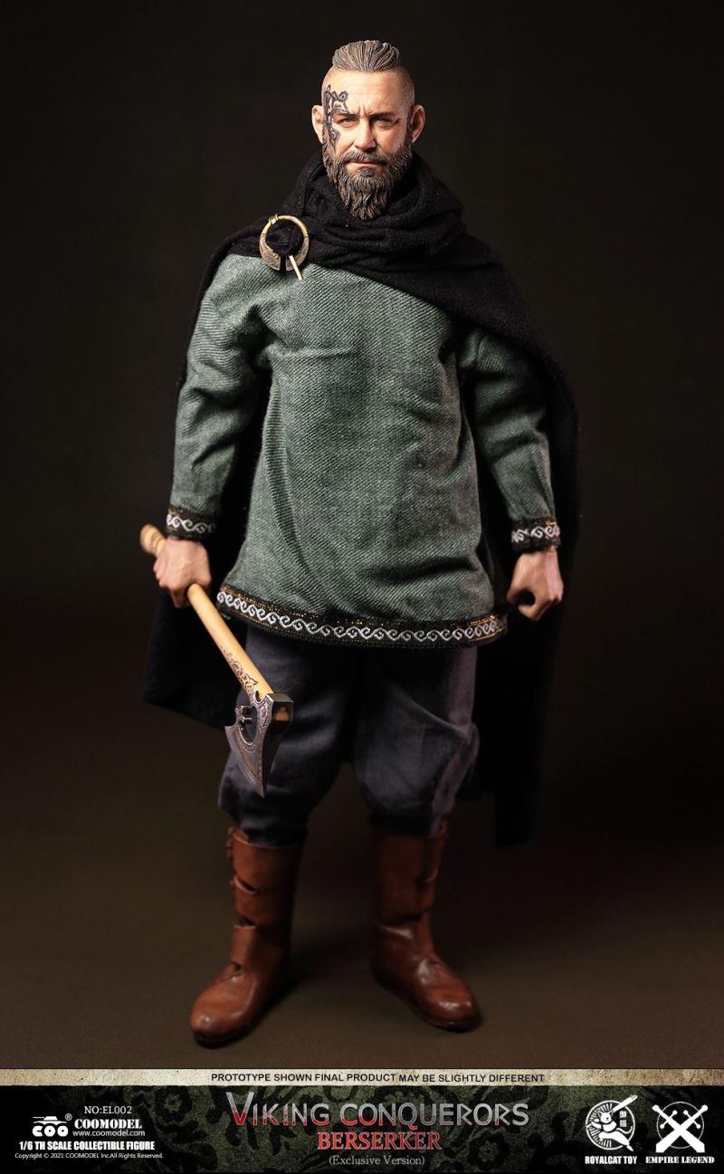 Legend of the Empire - Viking Conqueror-Warrior, Berserker, Lord #EL001/EL002/EL003
