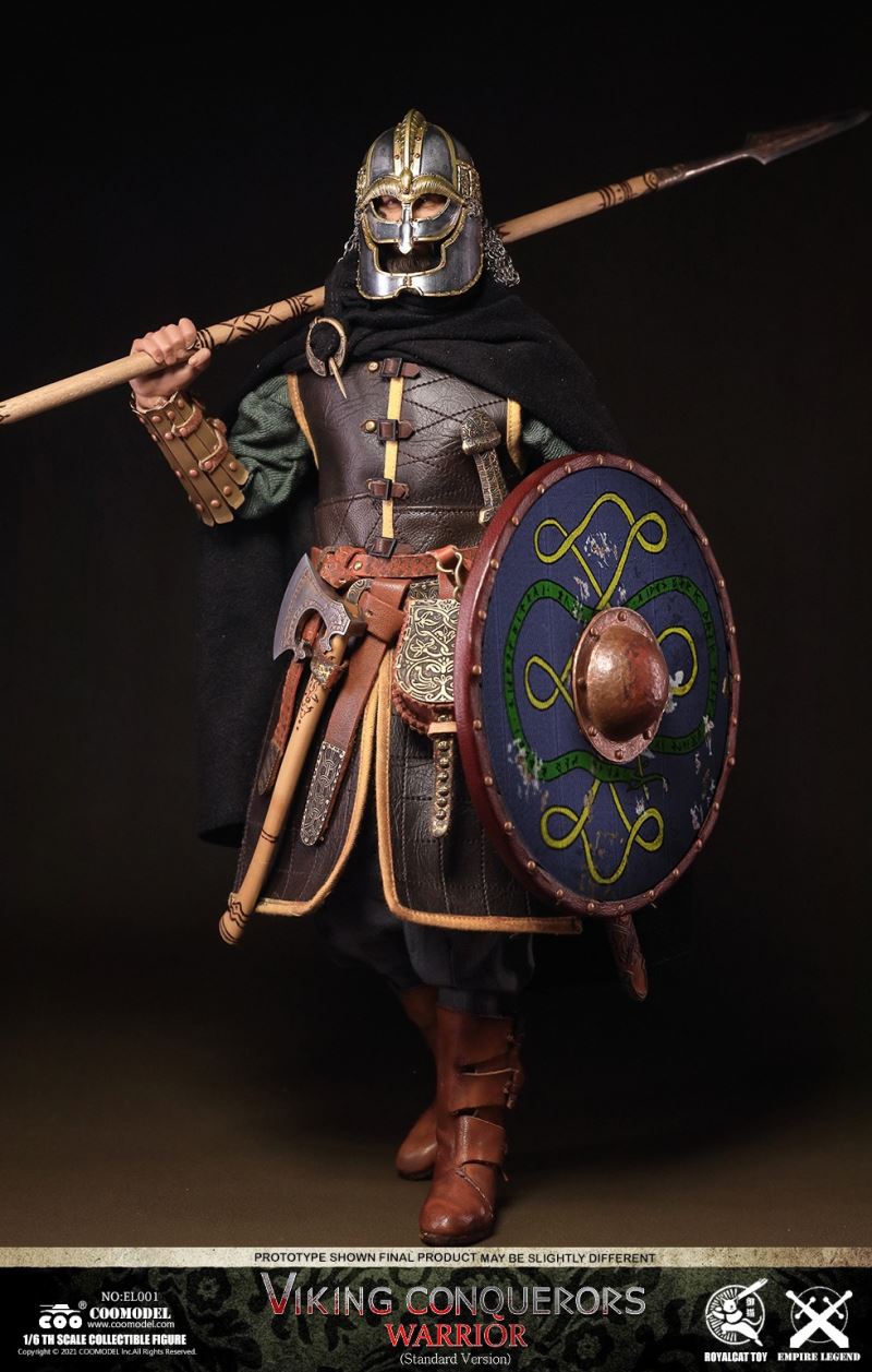 Legend of the Empire - Viking Conqueror-Warrior, Berserker, Lord #EL001/EL002/EL003