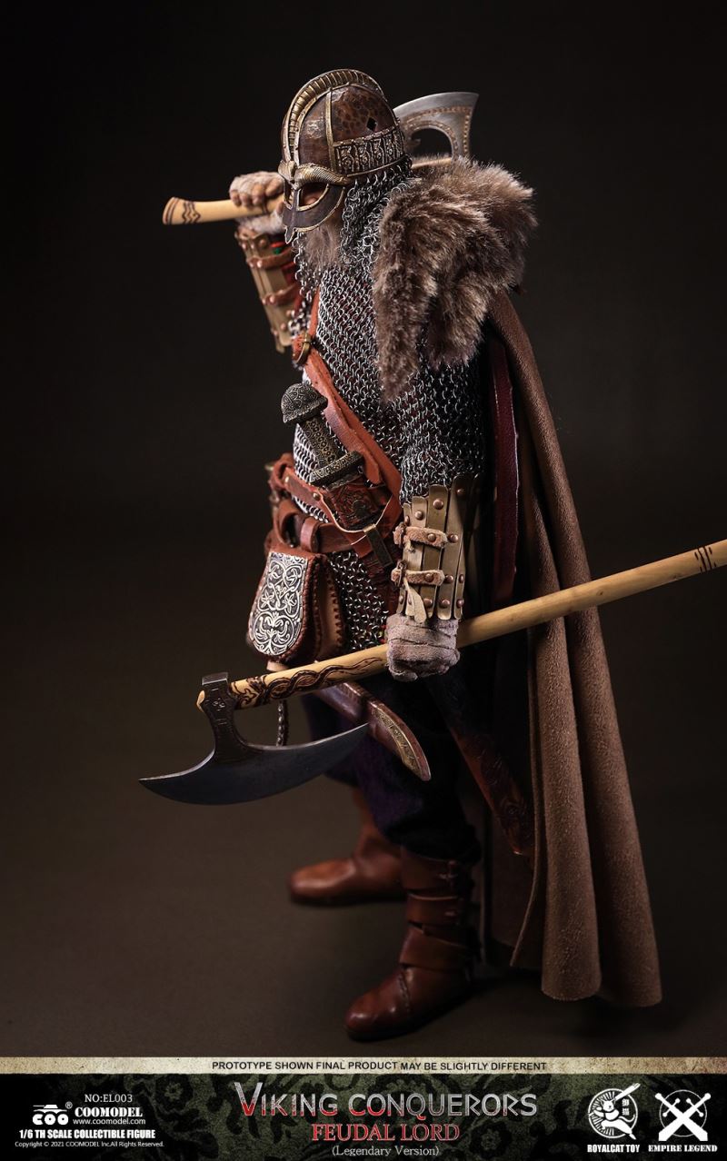 Legend of the Empire - Viking Conqueror-Warrior, Berserker, Lord #EL001/EL002/EL003