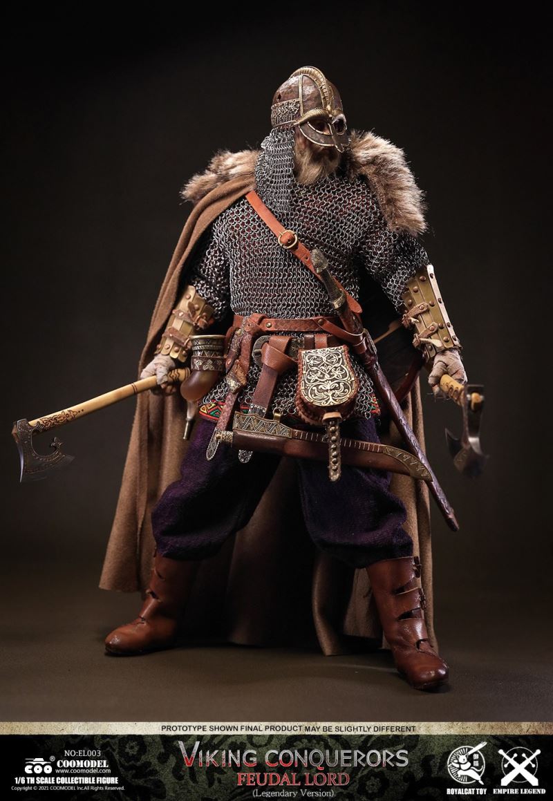 Legend of the Empire - Viking Conqueror-Warrior, Berserker, Lord #EL001/EL002/EL003