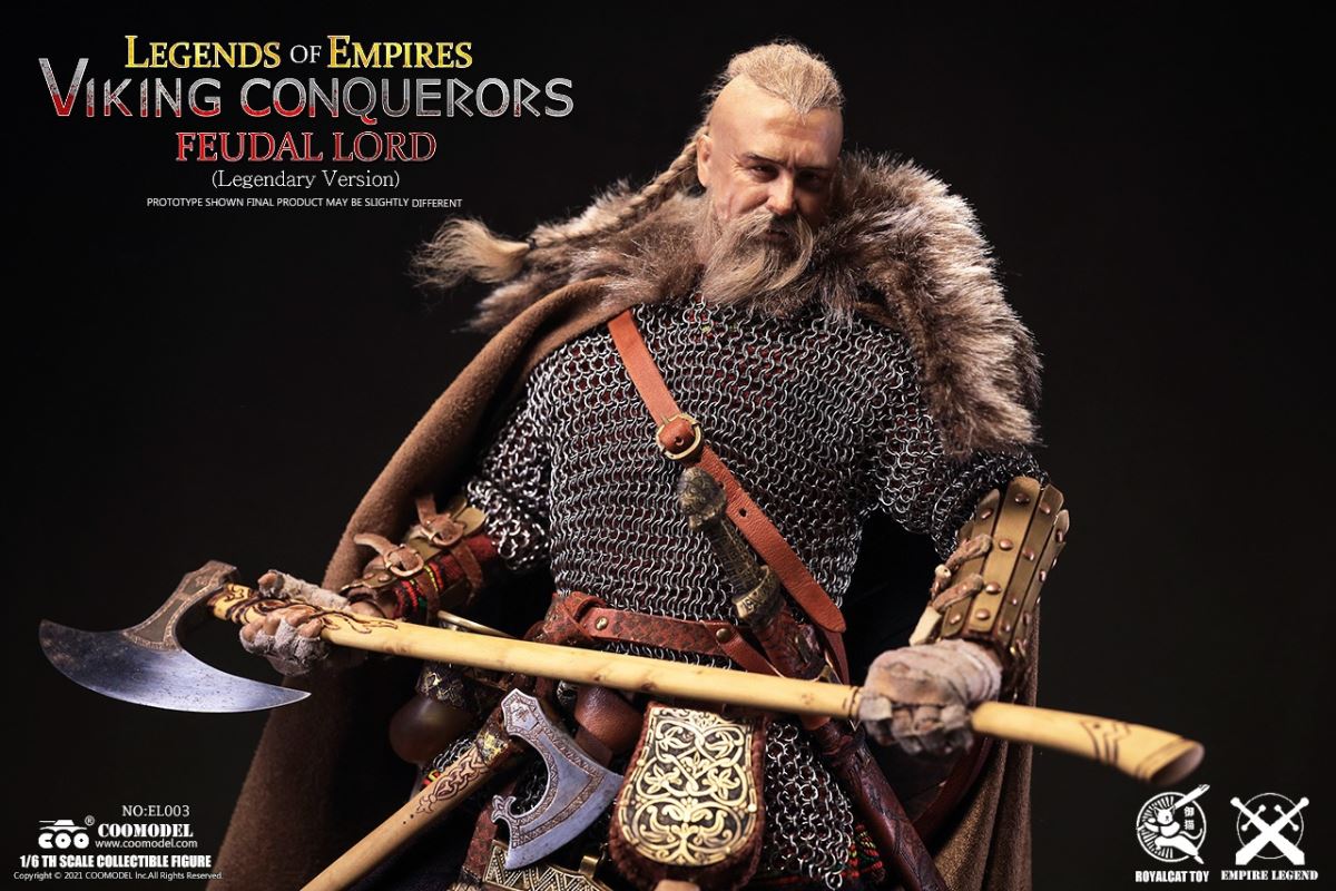 Legend of the Empire - Viking Conqueror-Warrior, Berserker, Lord #EL001/EL002/EL003