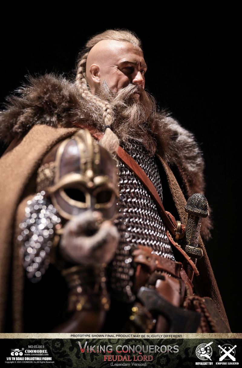 Legend of the Empire - Viking Conqueror-Warrior, Berserker, Lord #EL001/EL002/EL003