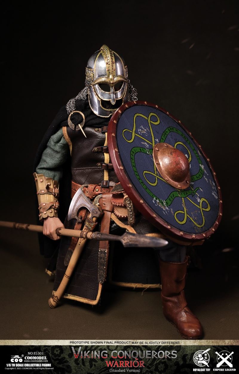 Legend of the Empire - Viking Conqueror-Warrior, Berserker, Lord #EL001/EL002/EL003