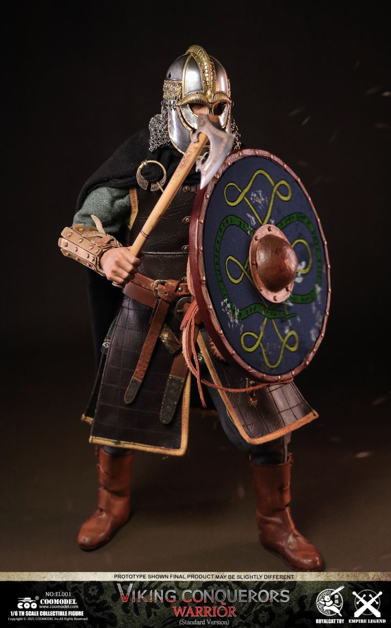 Legend of the Empire - Viking Conqueror-Warrior, Berserker, Lord #EL001/EL002/EL003